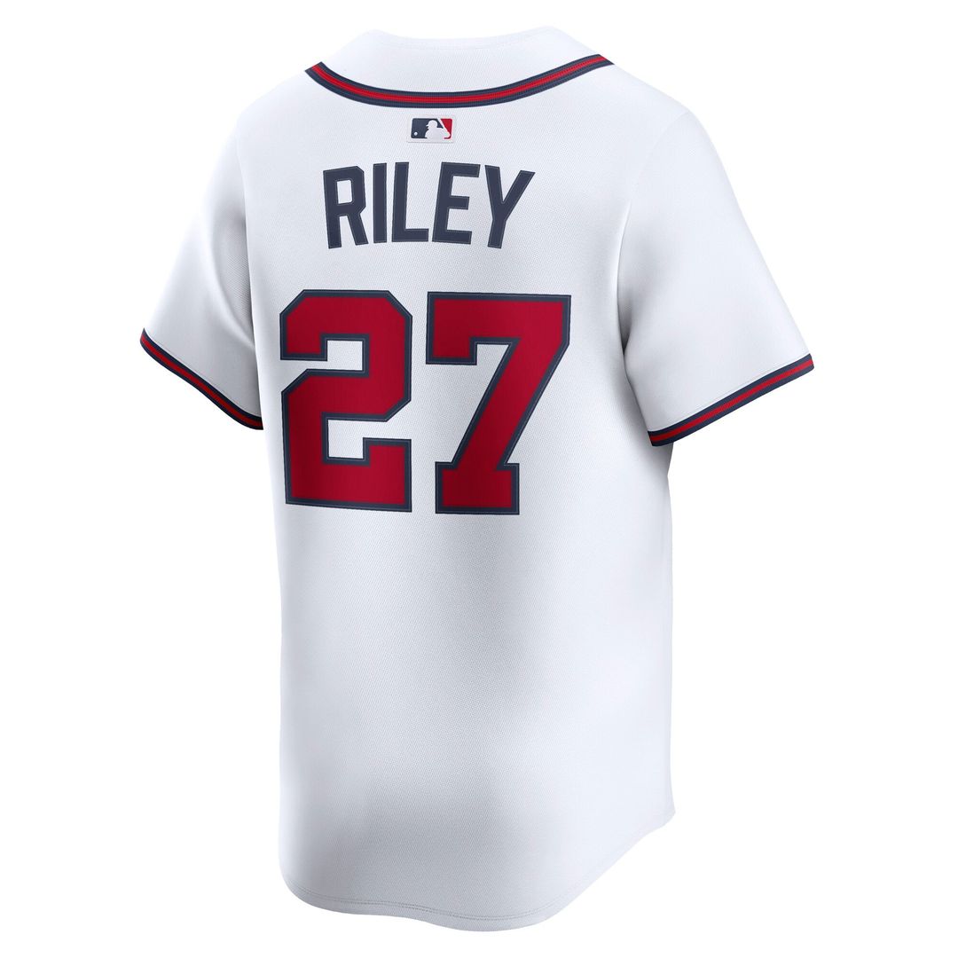 Atlanta Braves Austin Riley Home Limited Jersey — White