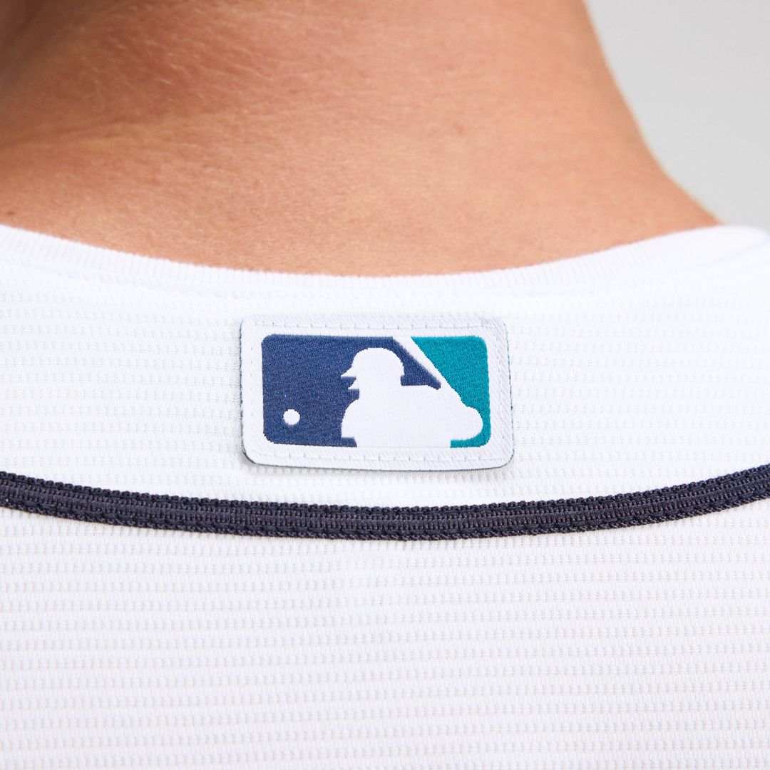 Seattle Mariners Luis Castillo Home Replica Jersey — White