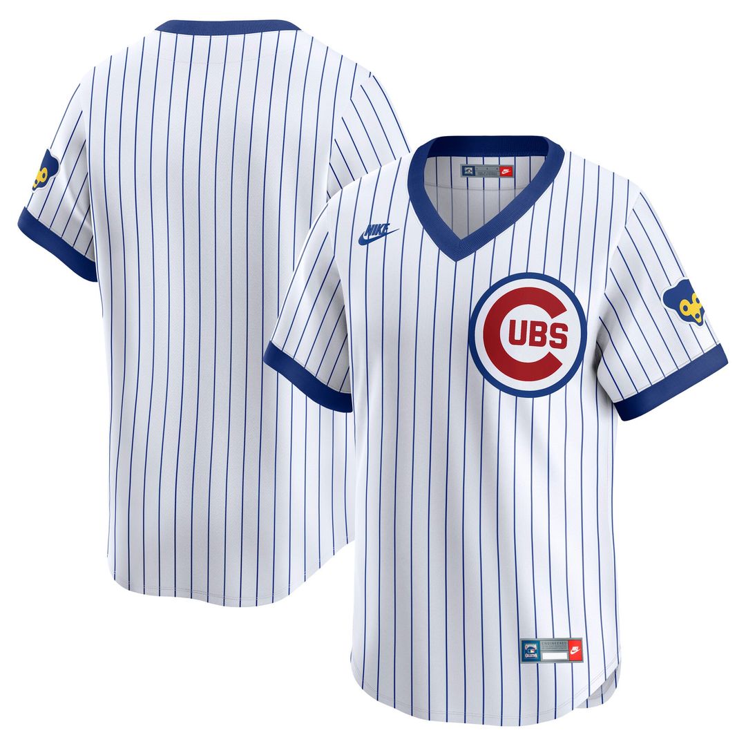 Chicago Cubs Cooperstown Limited Jersey — White