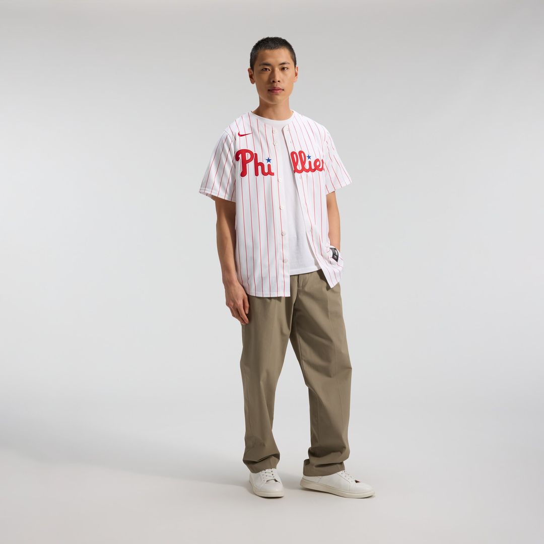 Philadelphia Phillies J.T. Realmuto Home Limited Jersey — White