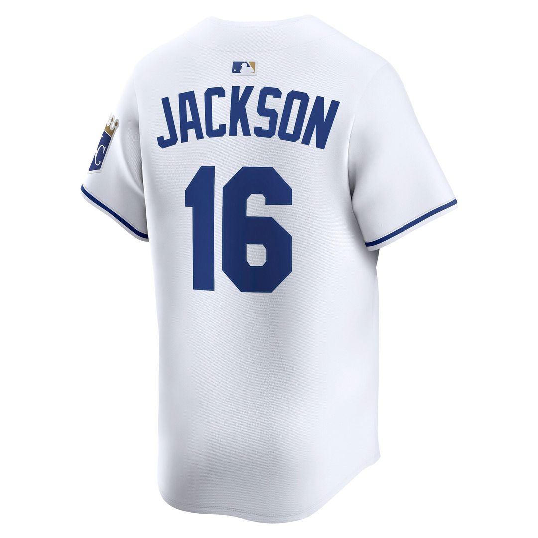 Kansas City Royals Bo Jackson Home Limited Jersey — White