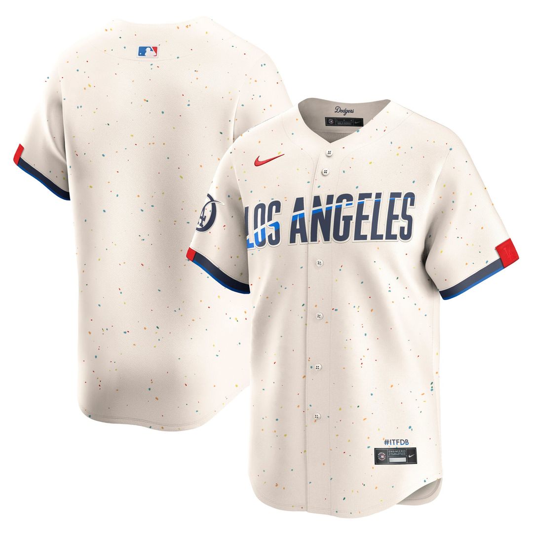 Los Angeles Dodgers City Connect Limited Jersey — Cream