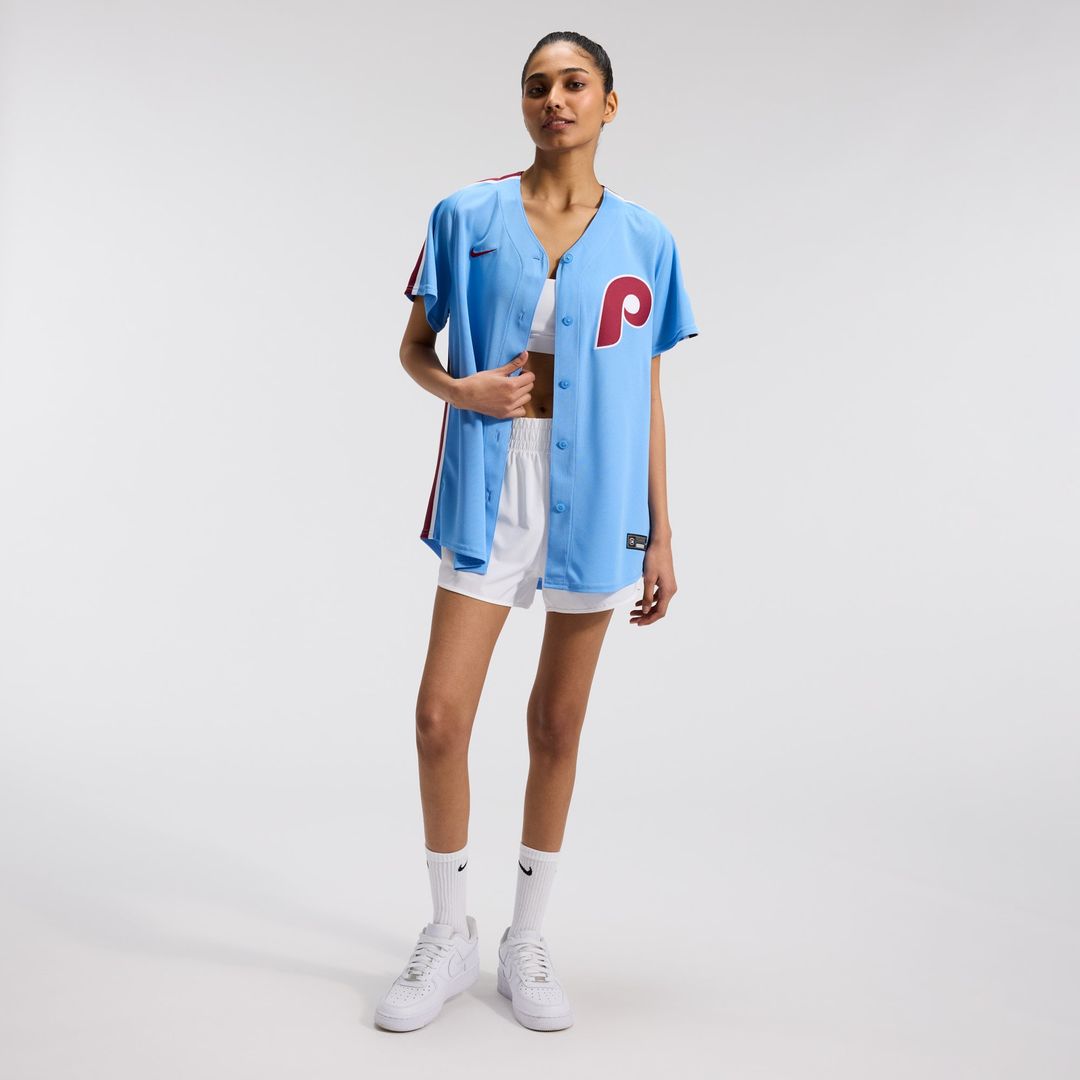 Philadelphia Phillies Women's Alternate Limited Jersey — Light Blue