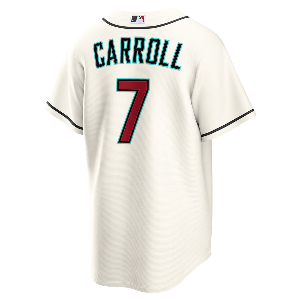 Arizona Diamondbacks Corbin Carroll Home Replica Jersey — Cream