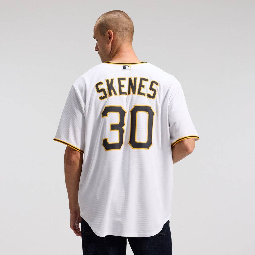 Pittsburgh Pirates Paul Skenes Home Replica Jersey — White