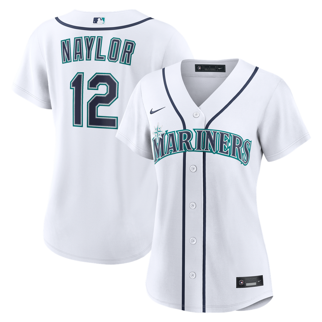 Seattle Mariners Josh Naylor Women's Home Replica Jersey — White