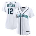 Seattle Mariners Josh Naylor Women's Home Replica Jersey — White