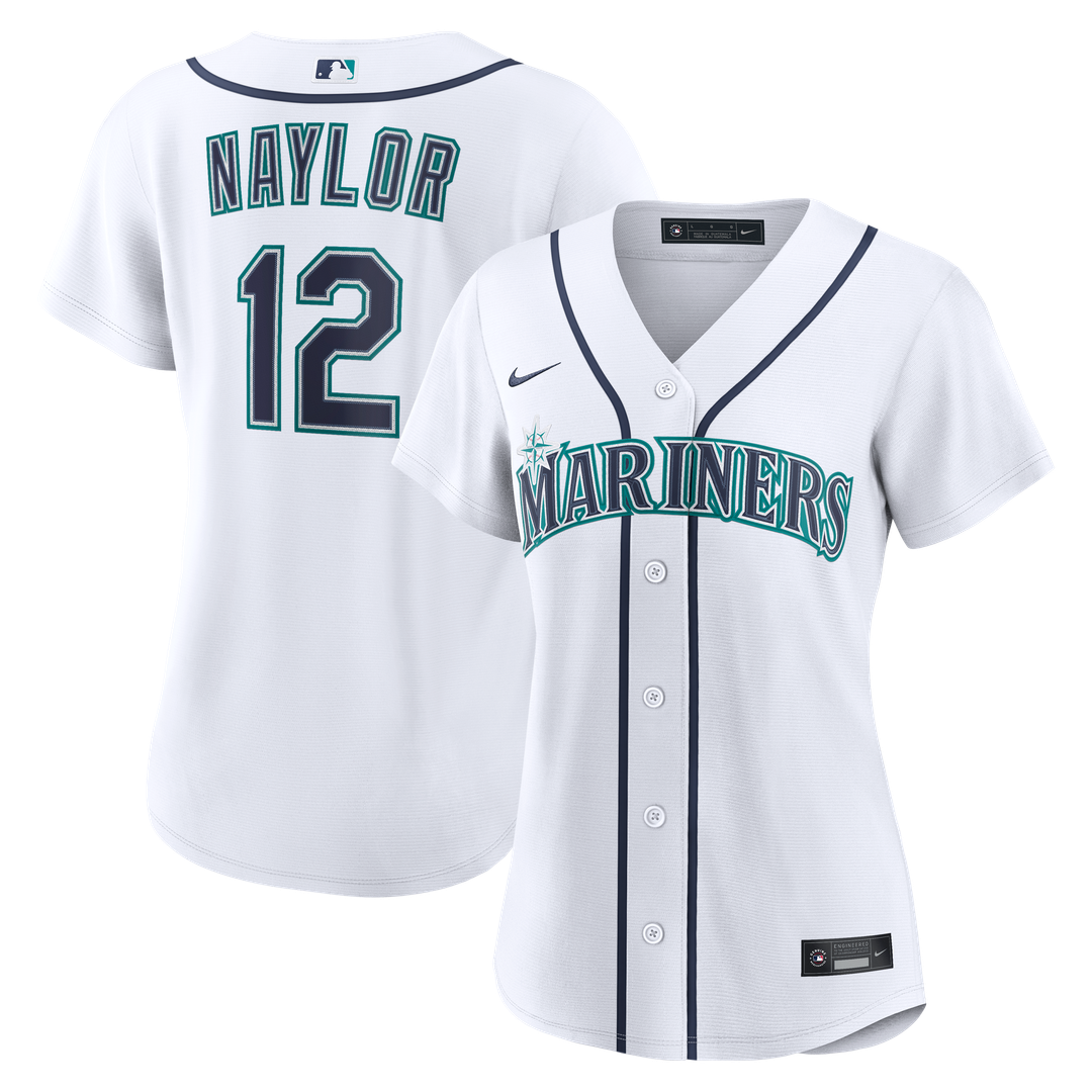 Seattle Mariners Josh Naylor Women's Home Replica Jersey — White