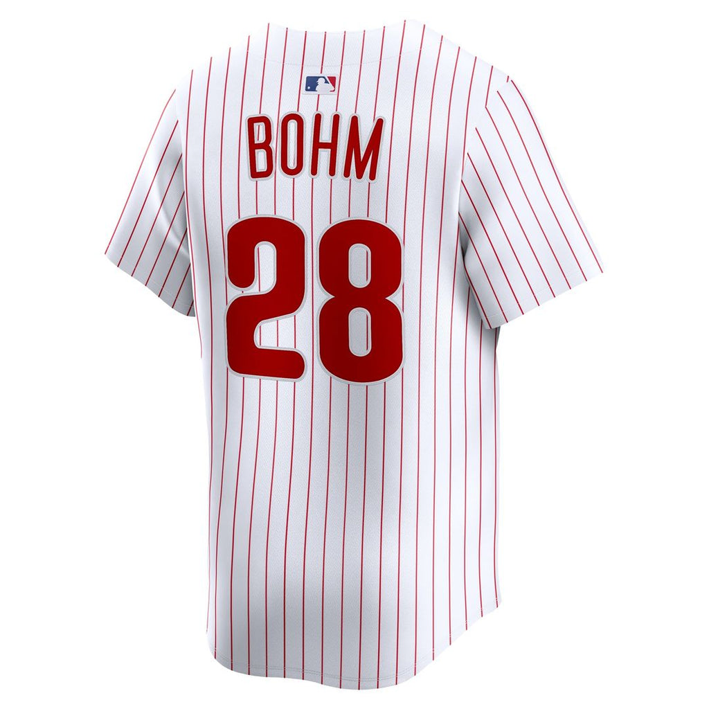Philadelphia Phillies Alec Bohm Home Limited Jersey — White