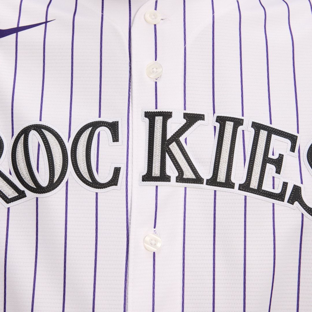 Colorado Rockies Alternate Replica Team Jersey — Purple