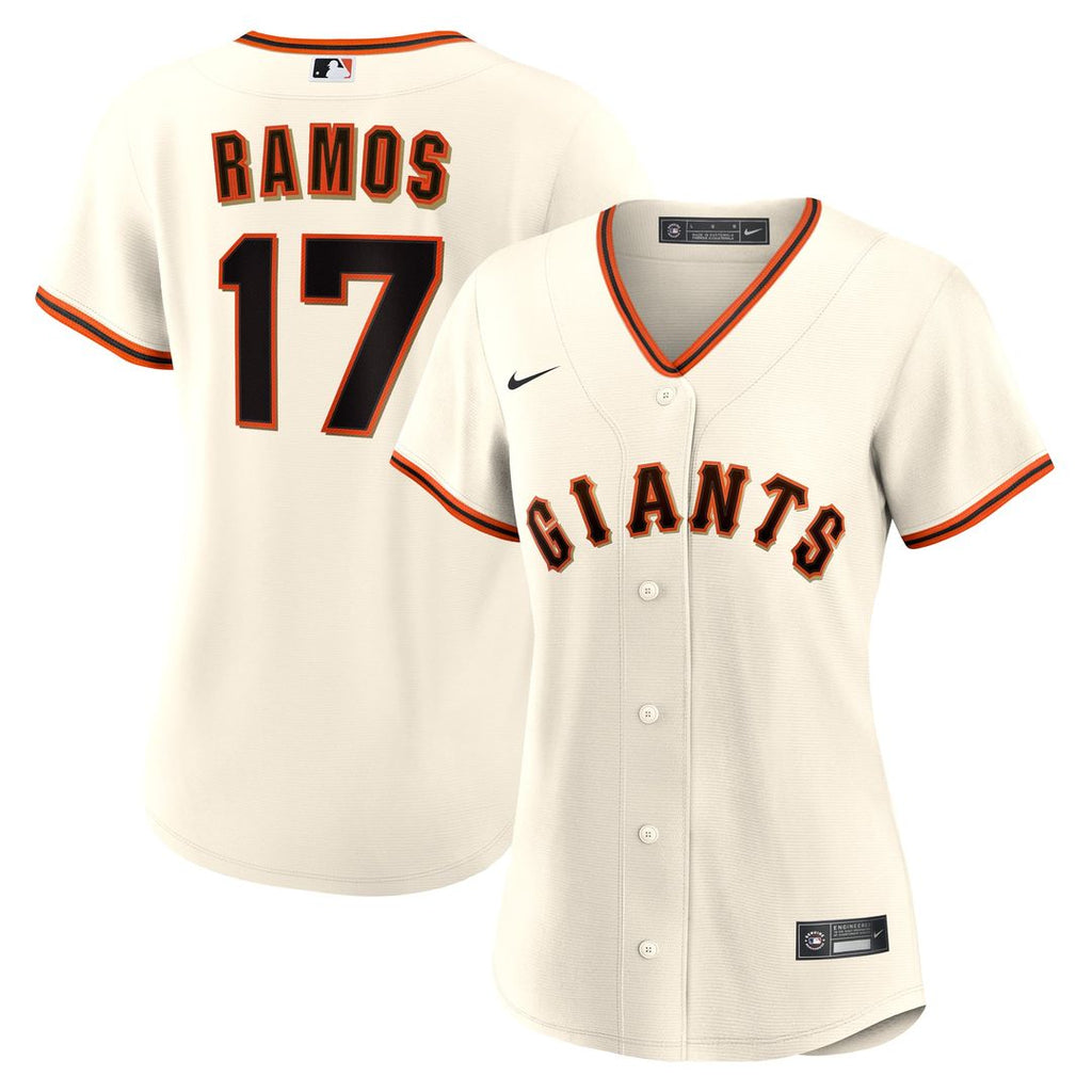 San Francisco Giants Heliot Ramos Women's Home Replica Jersey — White