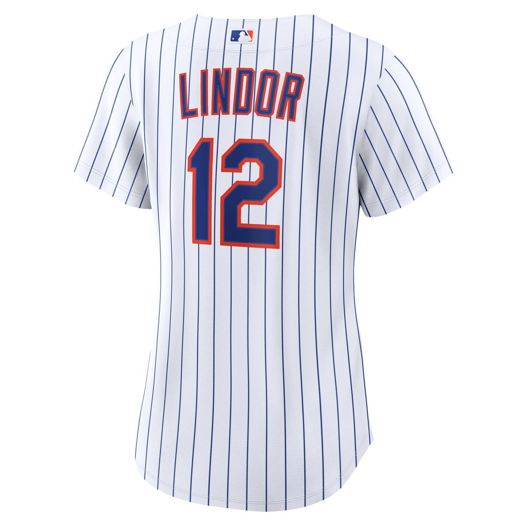 New York Mets Francisco Lindor Women's Home Replica Jersey — White
