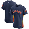 Houston Astros Alternate lightweight Elite Patch Jersey — Navy