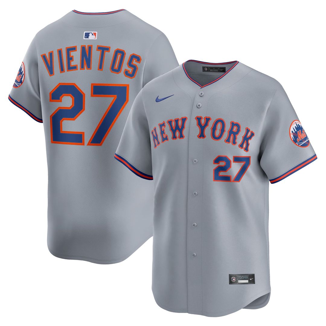 New York Mets Mark Vientos All - Star Limited Jersey — Gray