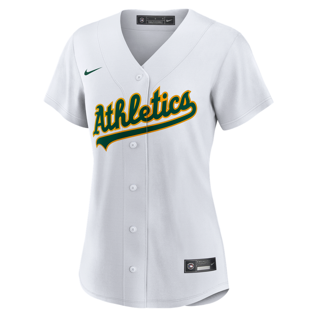 Athletics Jeff McNeil Women's Home Replica Jersey — White