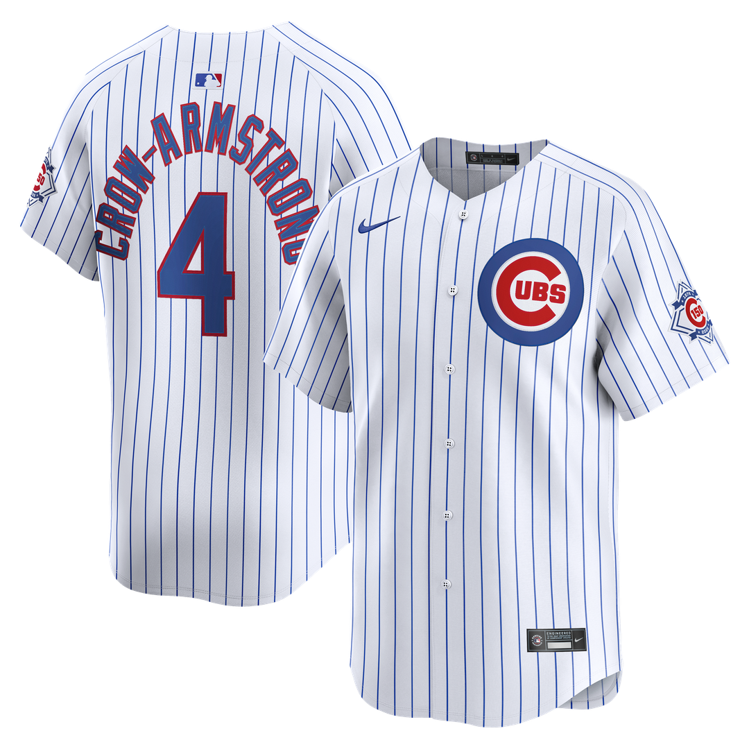 Chicago Cubs Pete Crow - Armstrong 150th Anniversary Limited Jersey — White