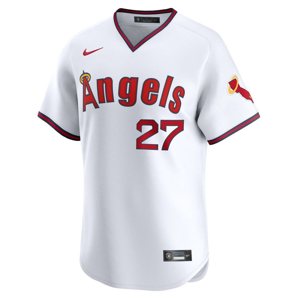Los Angeles Angels Mike Trout Alternate Limited Jersey — White
