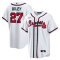 Atlanta Braves Austin Riley Home Replica Jersey — White