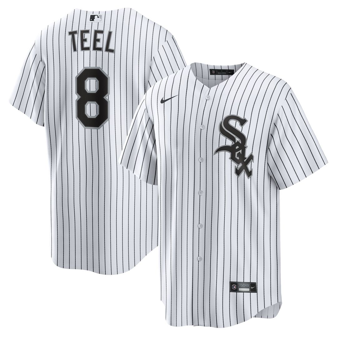 Chicago White Sox Kyle Teel Home Replica Jersey — White