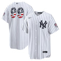 New York Yankees Aaron Judge USA 250 Fourth of July Home Stadium Jersey — White