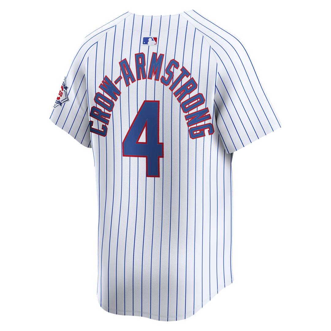 Chicago Cubs Pete Crow - Armstrong 150th Anniversary Limited Jersey — White