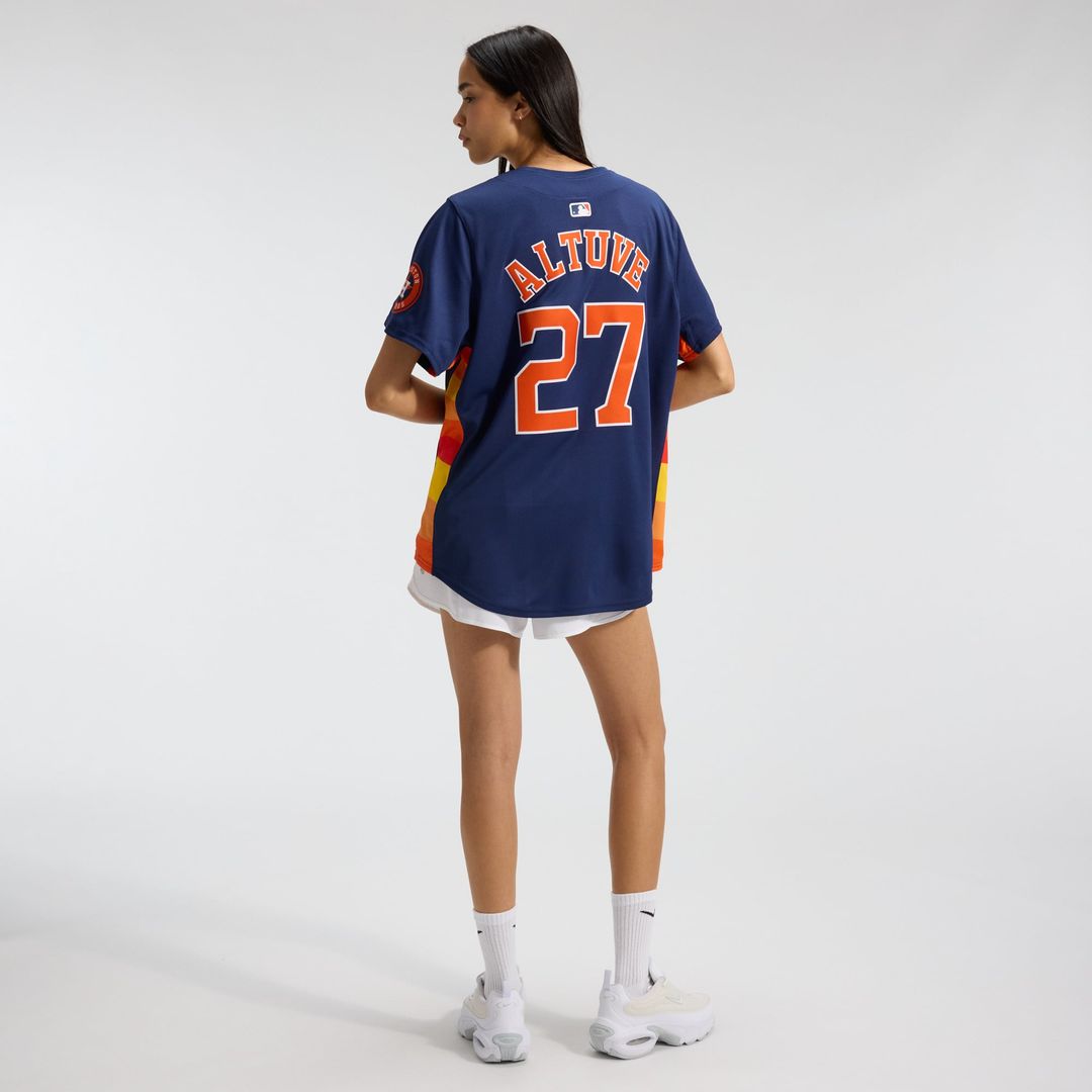 Houston Astros Jose Altuve Women's Alternate Limited Jersey — Navy