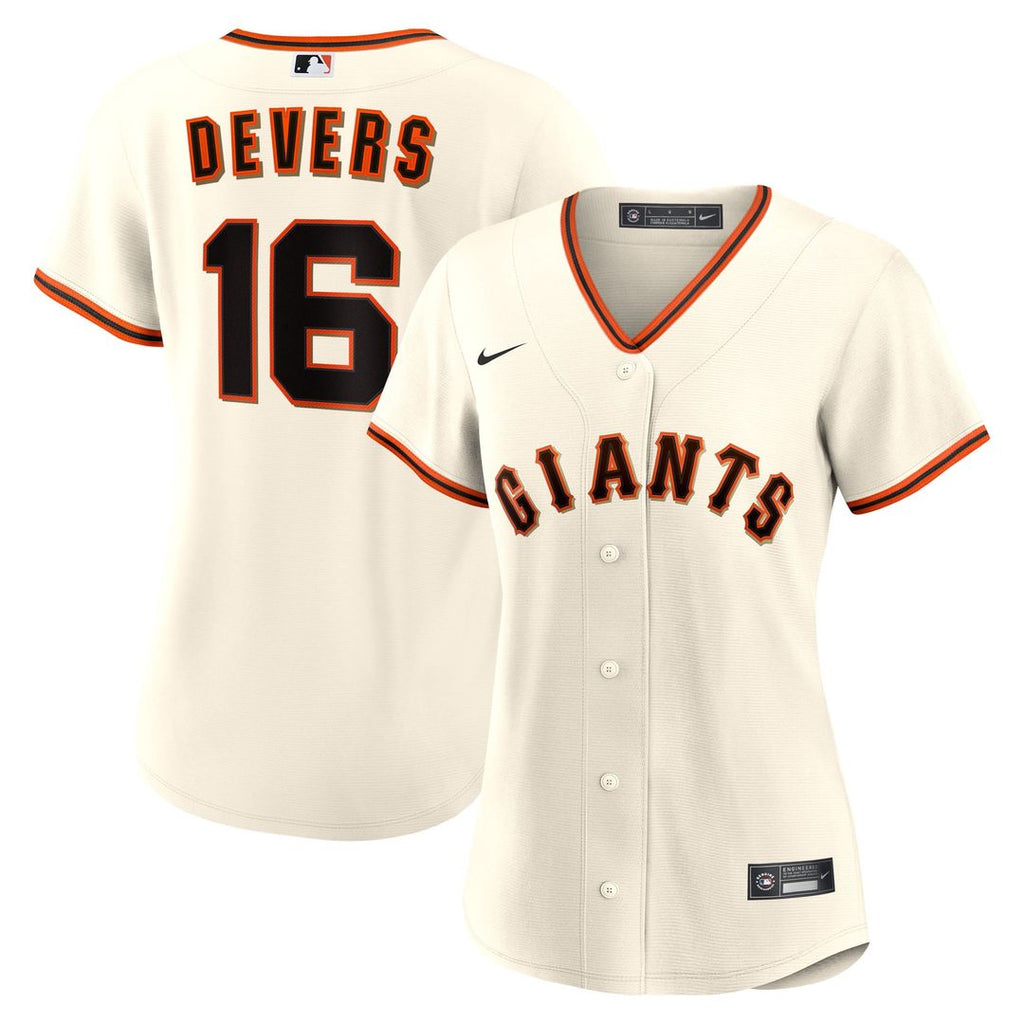 San Francisco Giants Rafael Devers Women's Home Replica Jersey — White