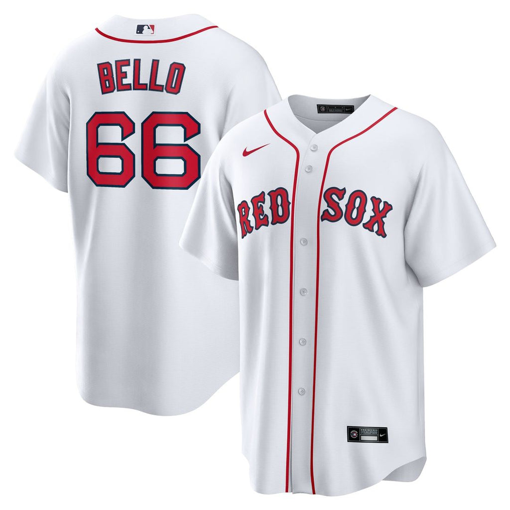 Boston Red Sox Brayan Bello Home Replica Jersey — White