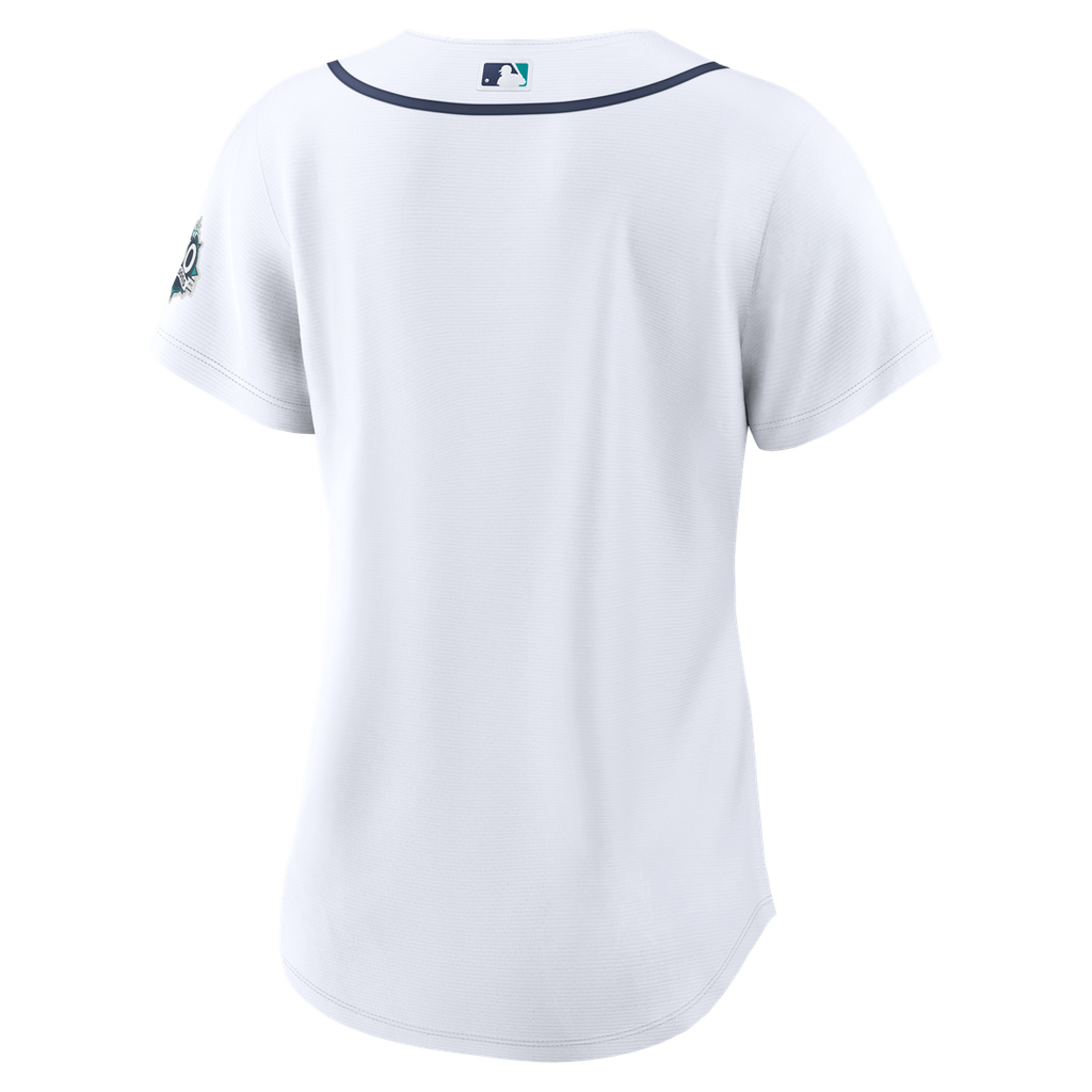 Seattle Mariners Women's Home 50th Season Stadium Jersey — White