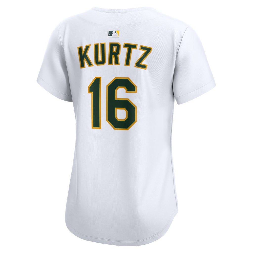 Athletics Nick Kurtz Women's Home Limited Jersey — White