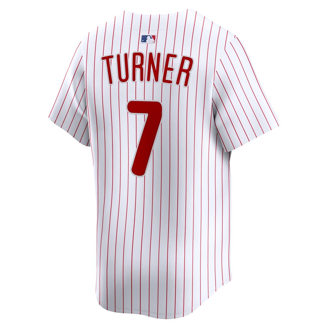 Philadelphia Phillies Trea Turner Home Limited Jersey — White