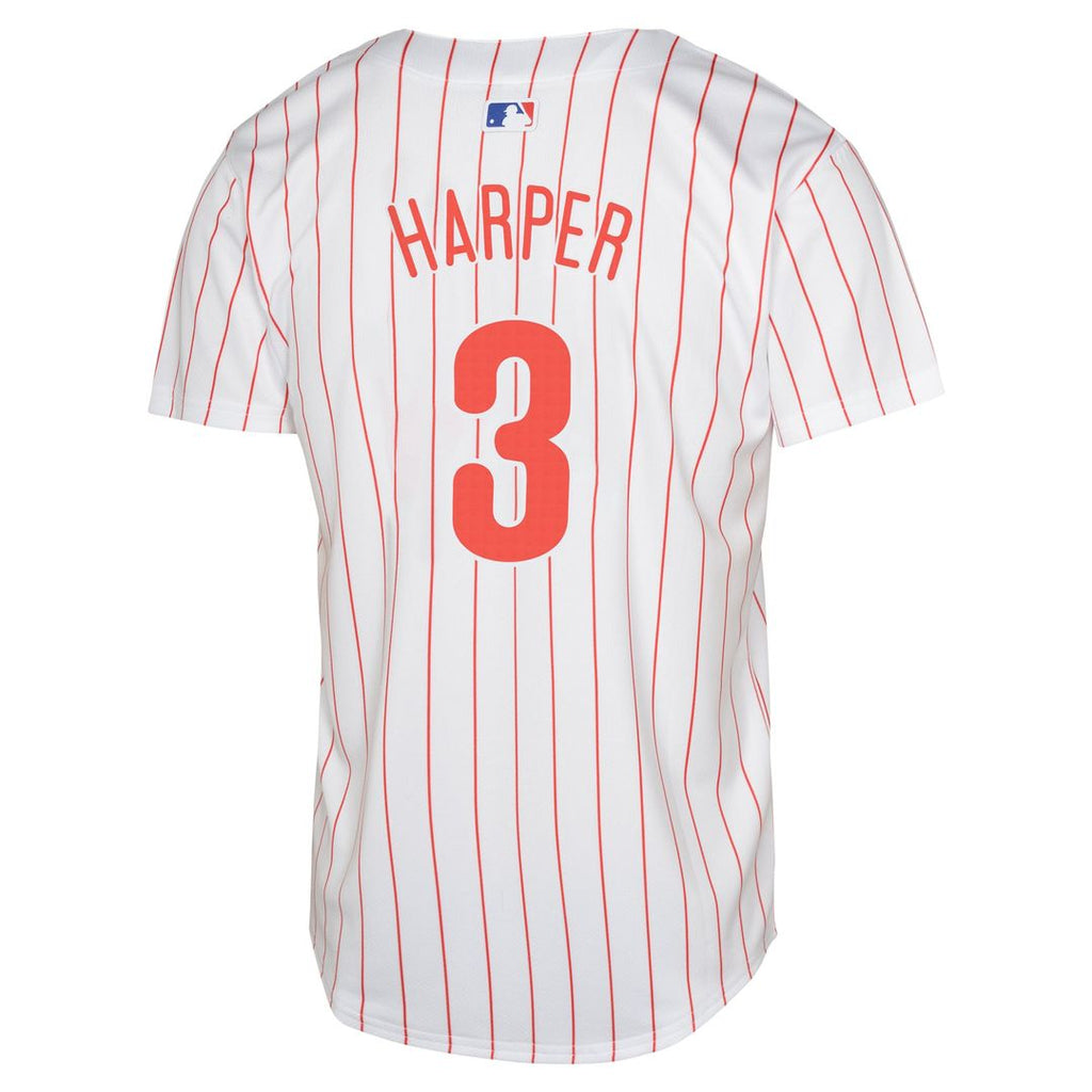 Philadelphia Phillies Bryce Harper Youth Limited Jersey — White