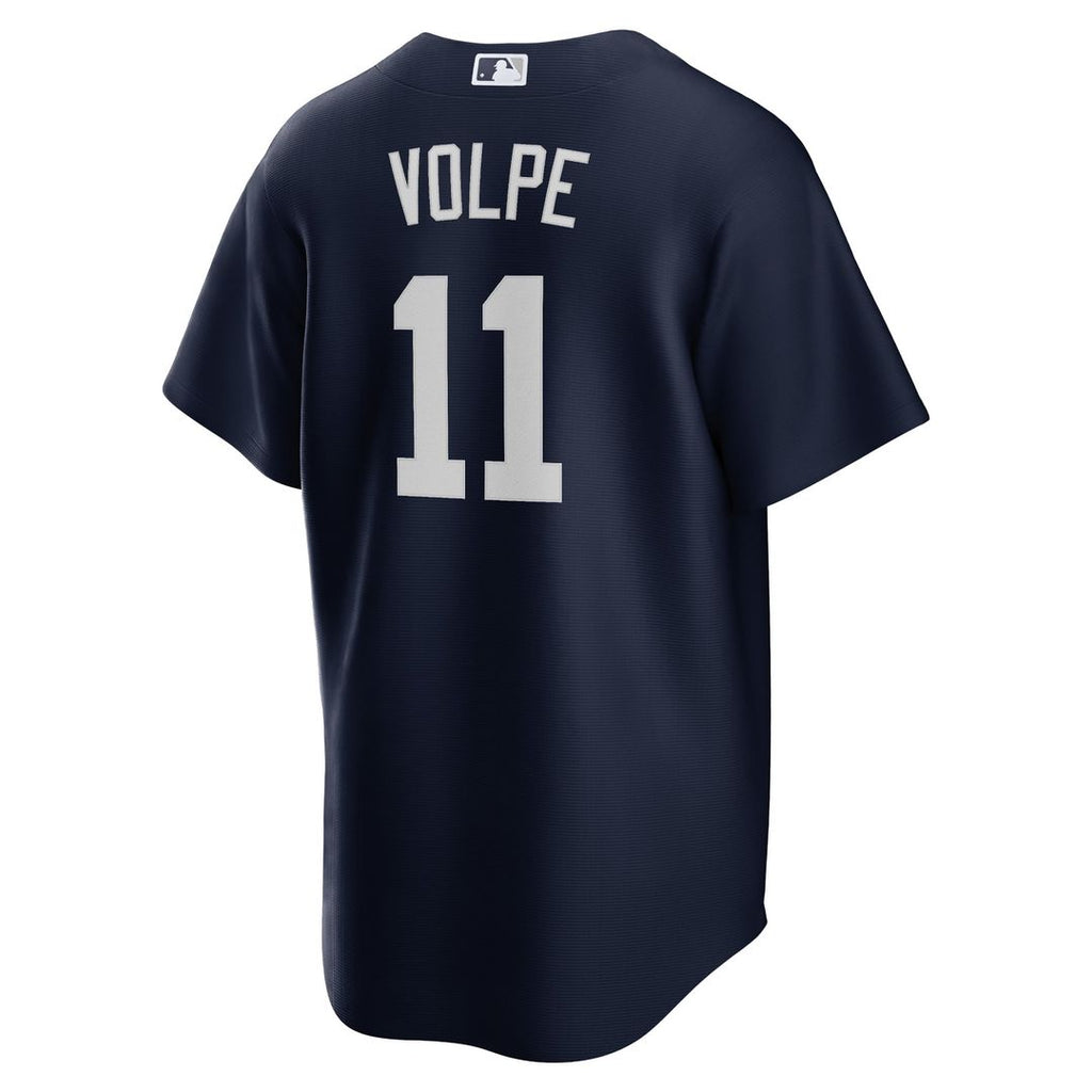New York Yankees Anthony Volpe Big & Tall Alternate Replica Jersey — Navy