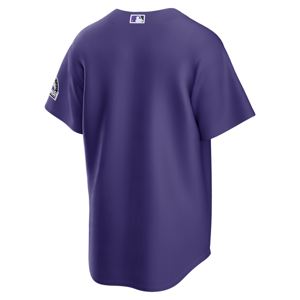 Colorado Rockies Alternate Stadium Jersey — Purple