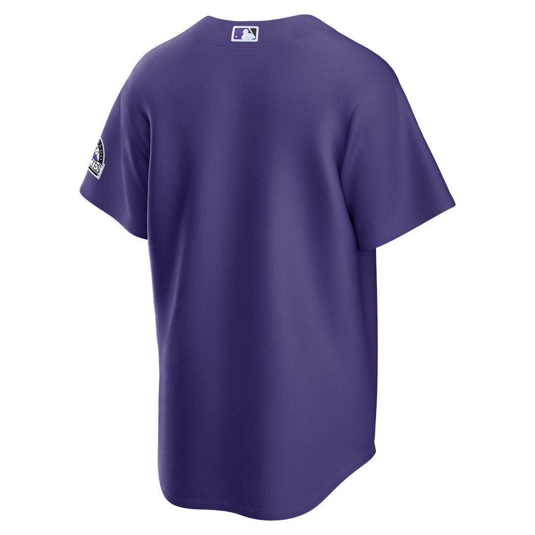 Colorado Rockies Alternate Stadium Jersey — Purple