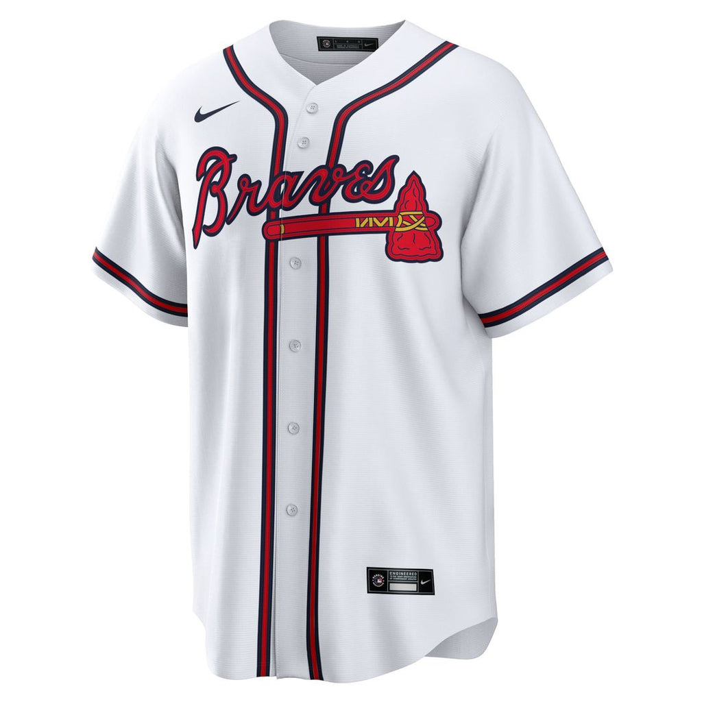 Atlanta Braves Spencer Strider Replica Jersey — White
