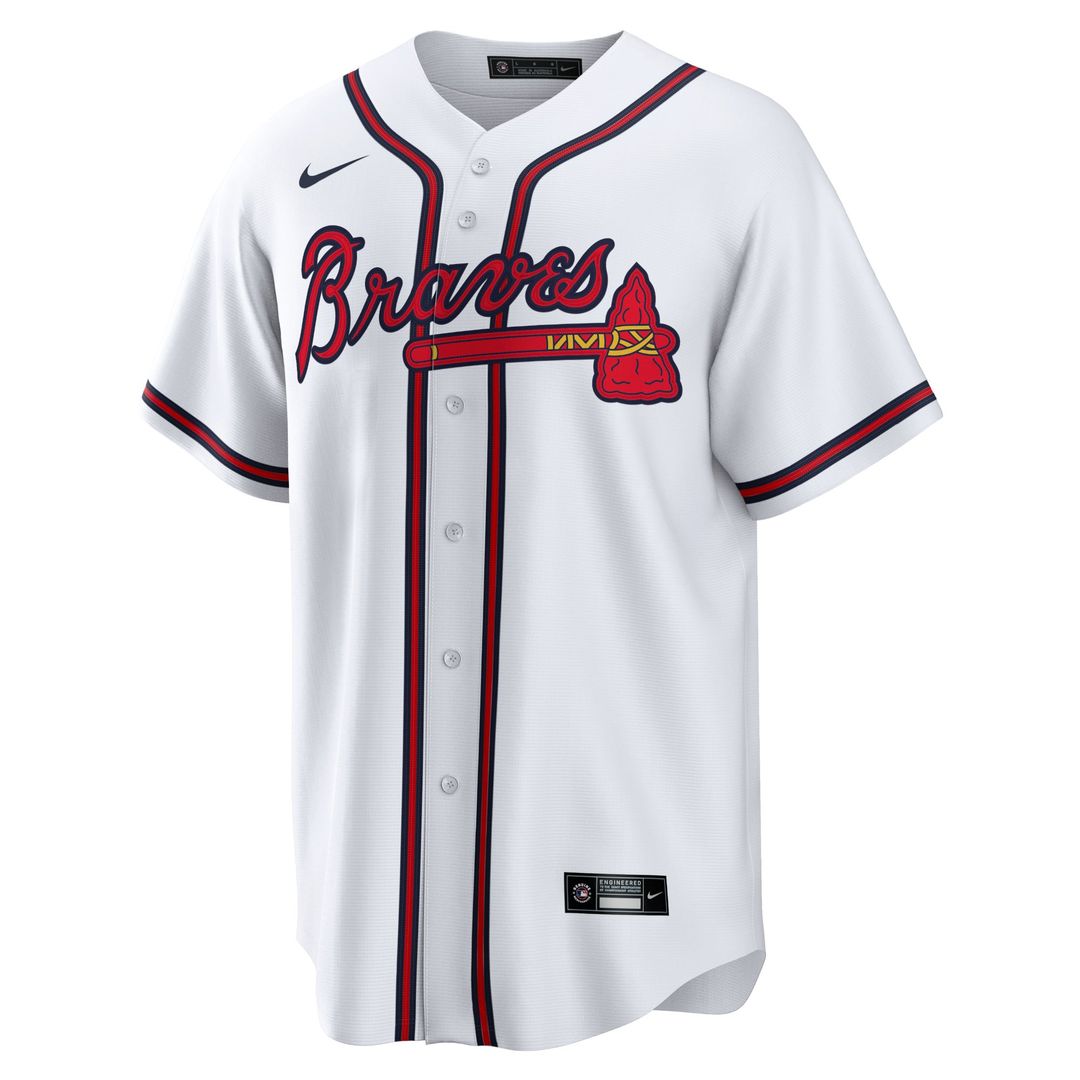 Atlanta Braves Spencer Strider Replica Jersey — White