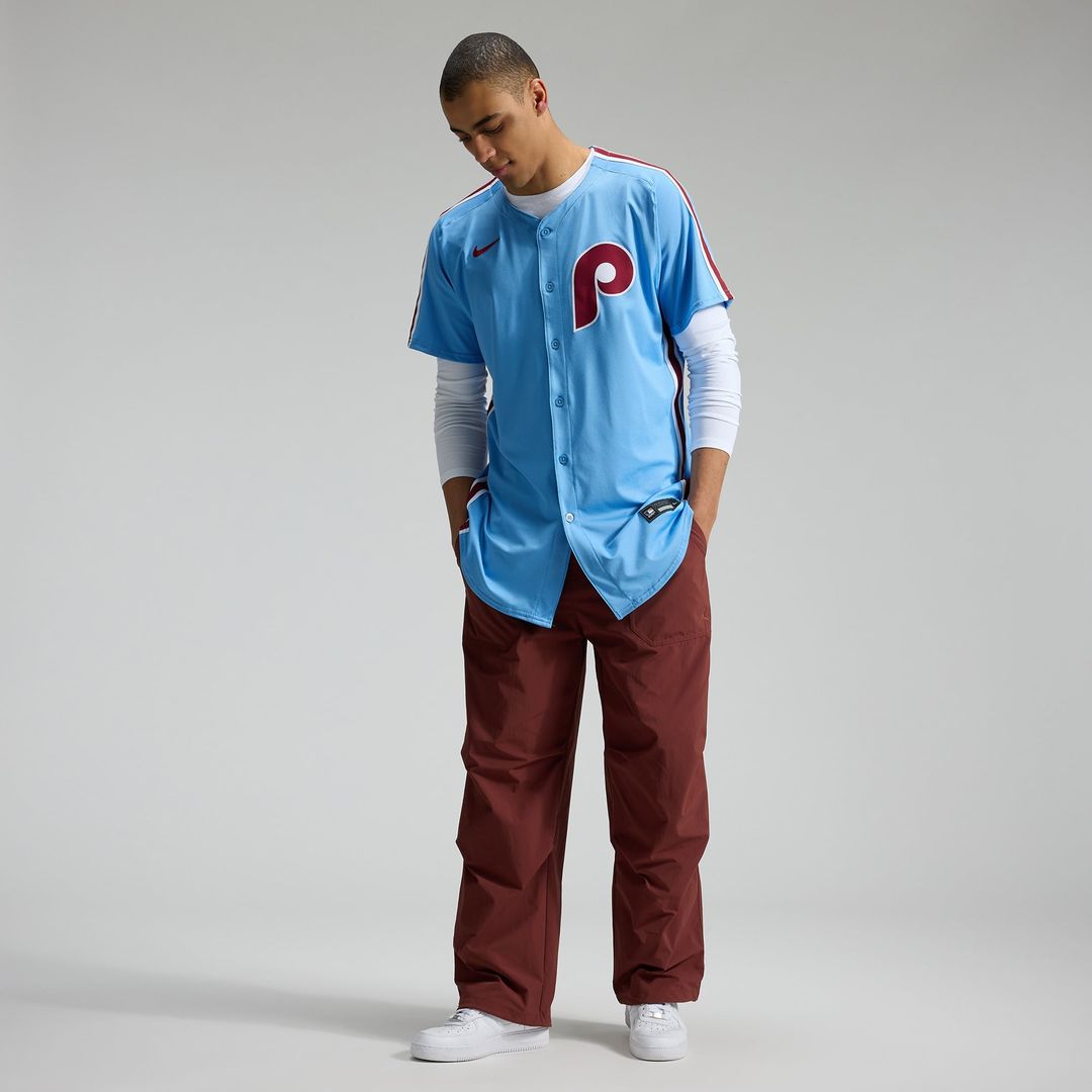 Philadelphia Phillies Alternate Elite Jersey — Light Blue