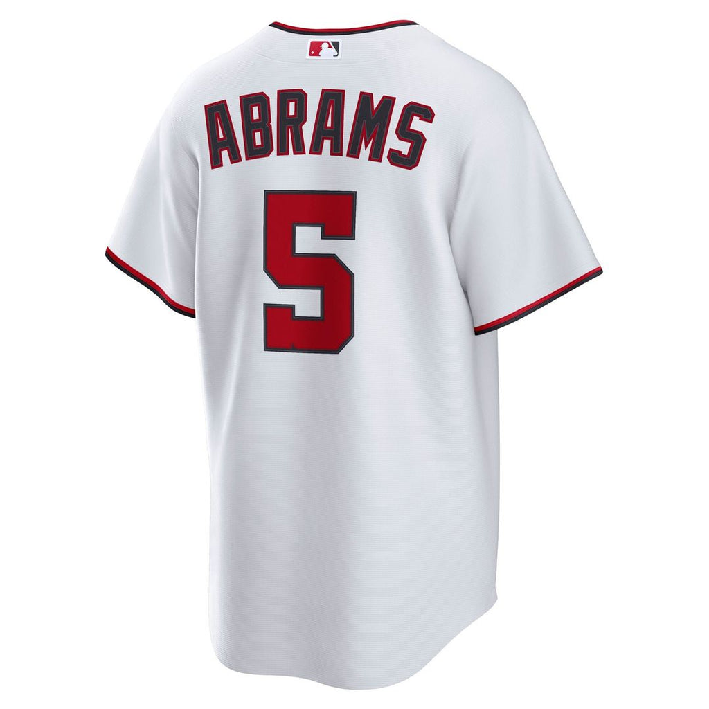Washington Nationals CJ Abrams Home Replica Jersey — White