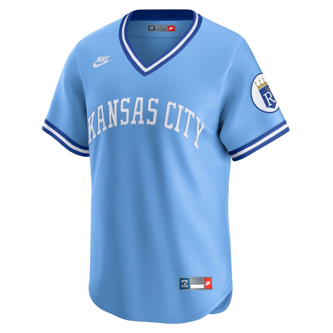Kansas City Royals Cooperstown Limited Jersey — Light Blue