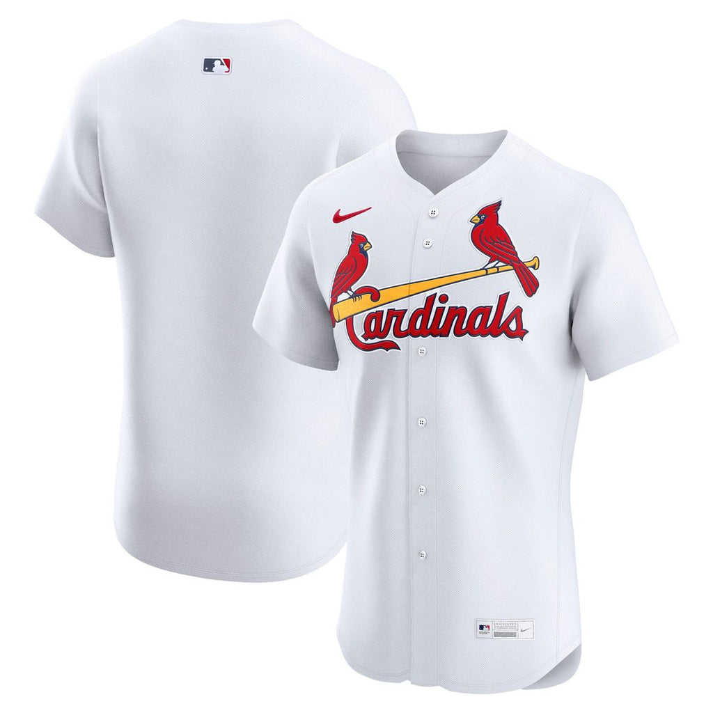 St. Louis Cardinals Home Elite Jersey — White