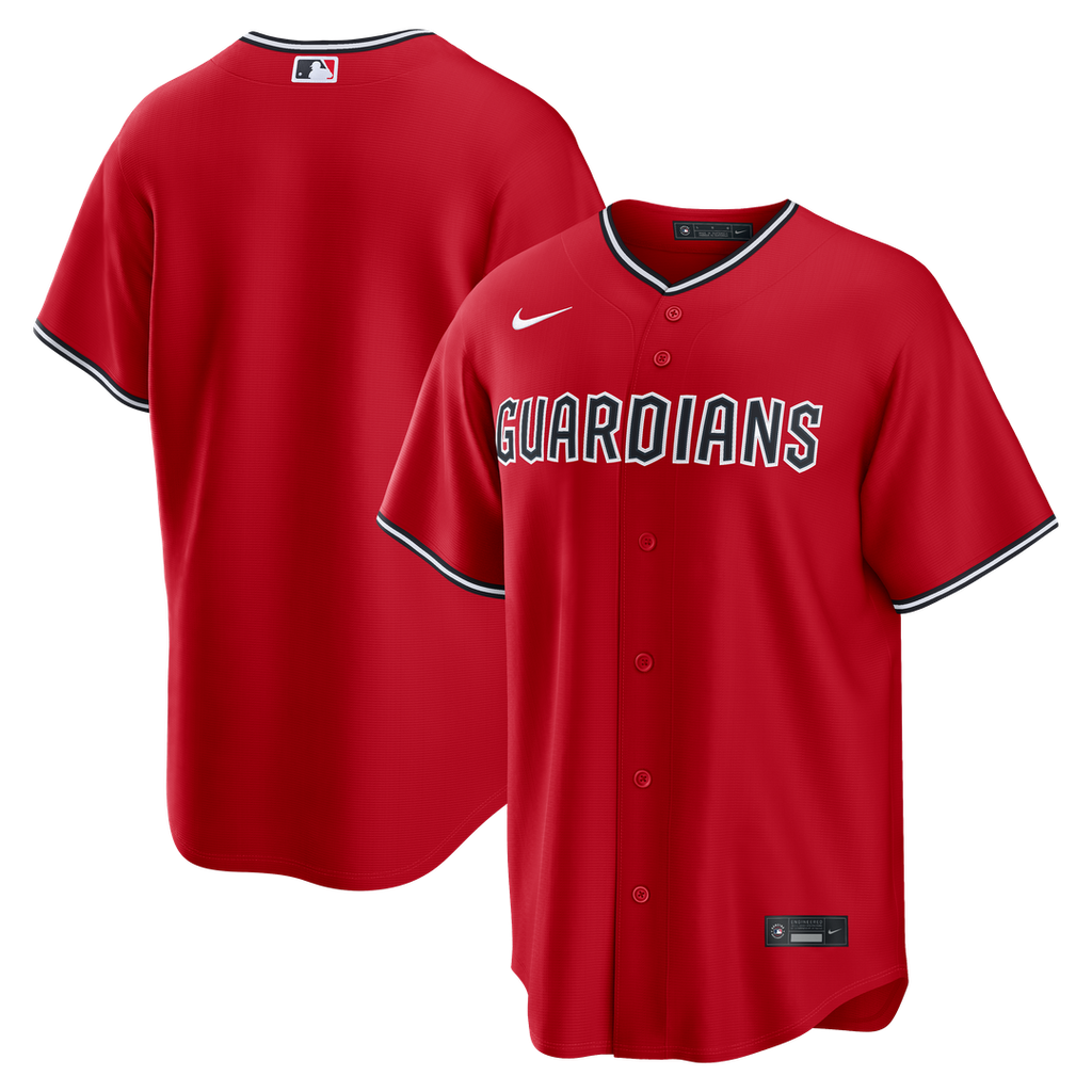 Cleveland Guardians Alternate Replica Jersey — Red