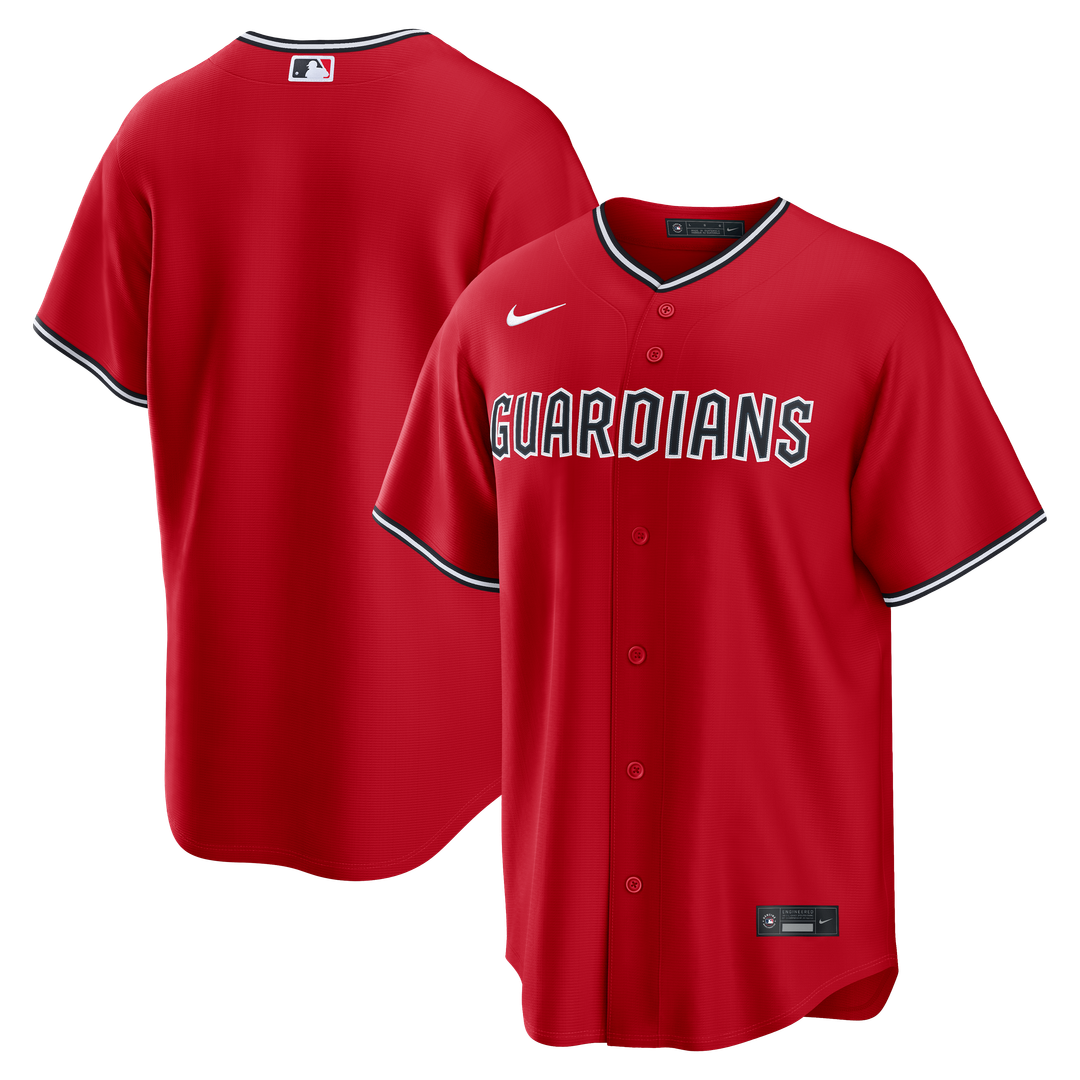 Cleveland Guardians Alternate Replica Jersey — Red
