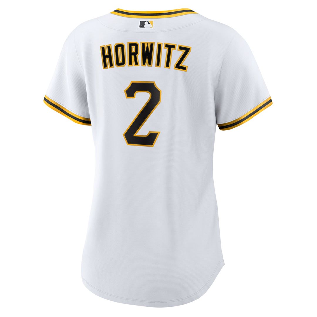 Pittsburgh Pirates Spencer Horwitz Women's Home Replica Jersey — White