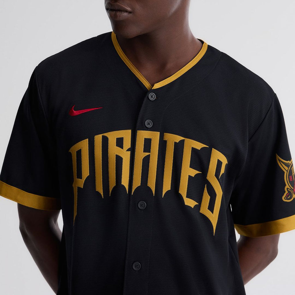 Pittsburgh Pirates Oneil Cruz 2026 City Connect Stadium Jersey — Black