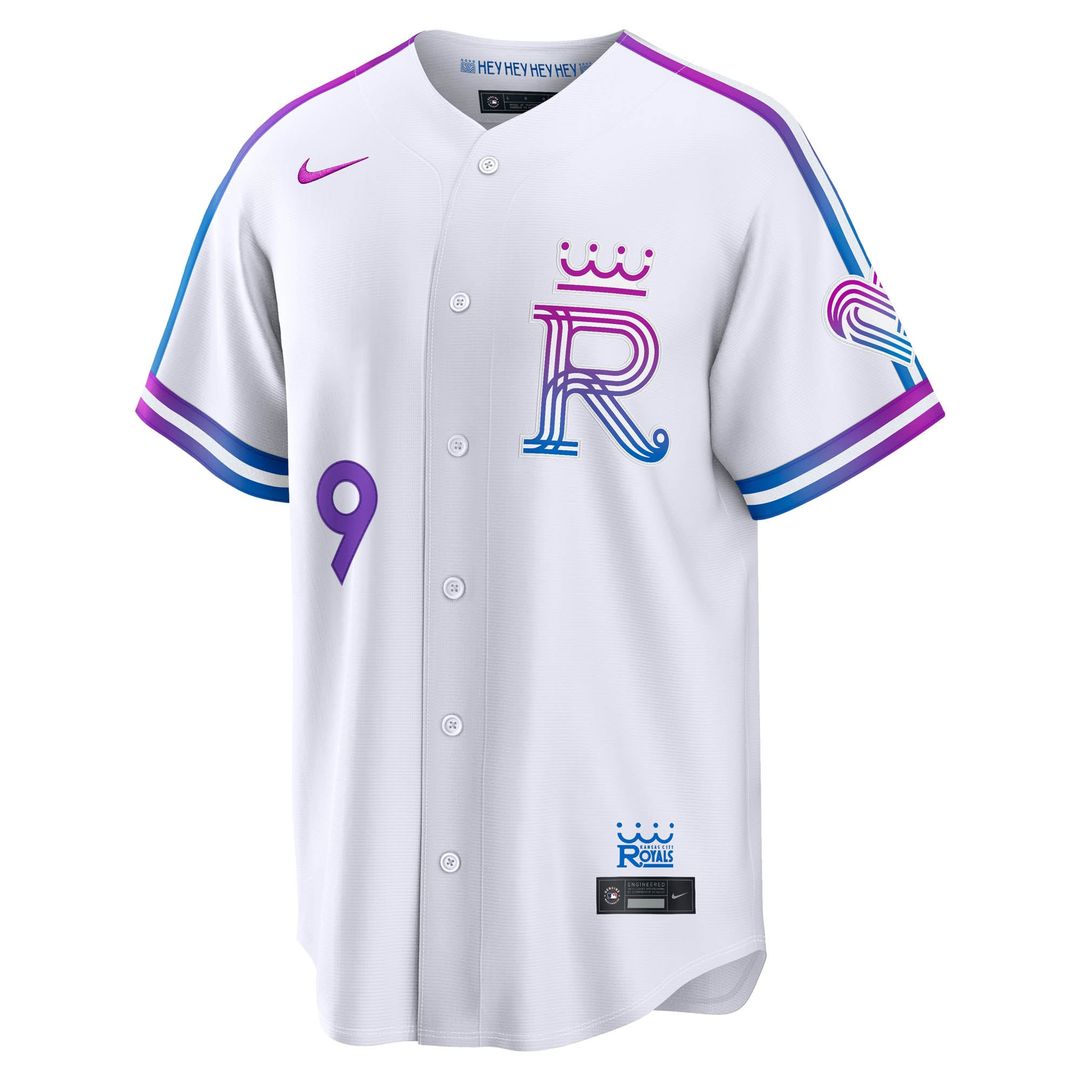 Kansas City Royals Vinnie Pasquantino 2026 City Connect Stadium Jersey — White