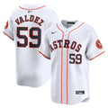 Houston Astros Framber Valdez Home Limited Jersey — White