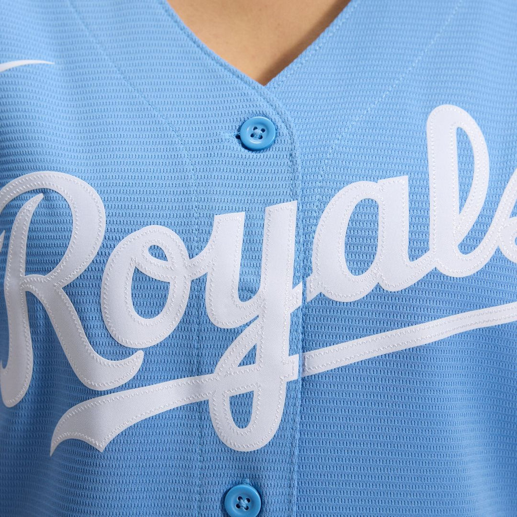 Kansas City Royals Women's Alternate Replica Team Logo Jersey — Light Blue