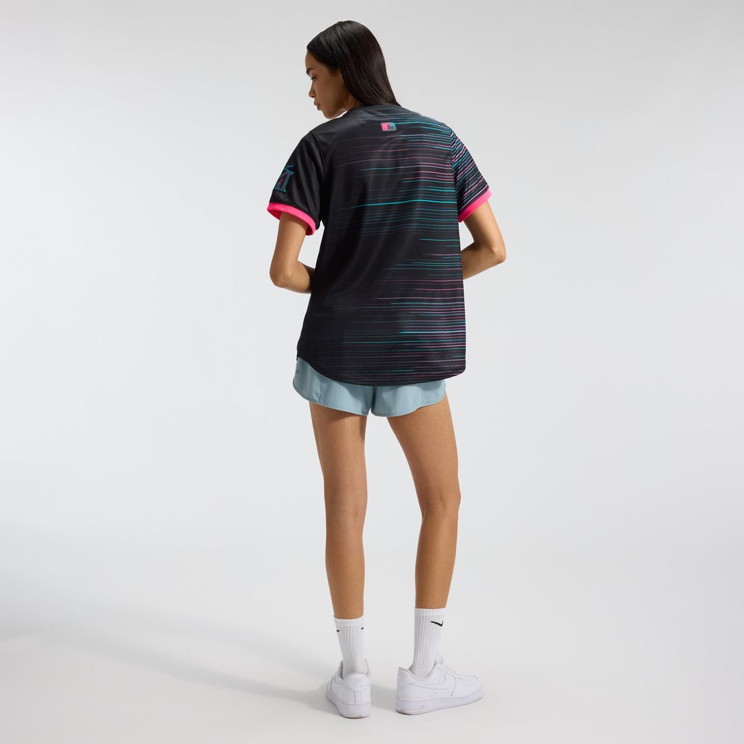 Miami Marlins Women's 2025 City Connect Limited Jersey — Black