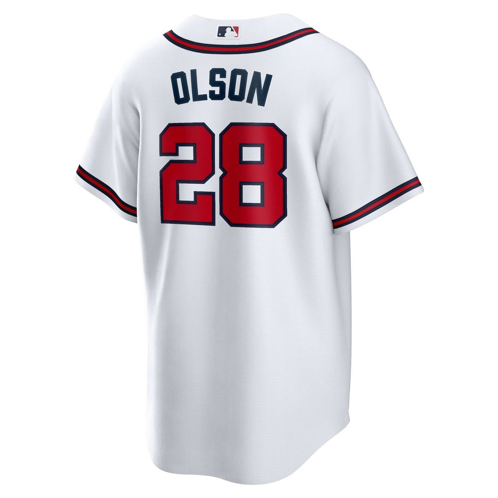 Atlanta Braves Matt Olson Home Replica Jersey — White